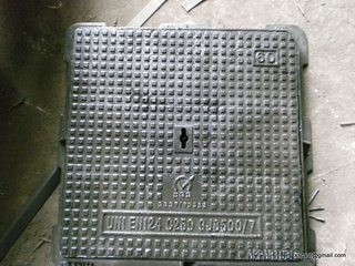 square manhole cover