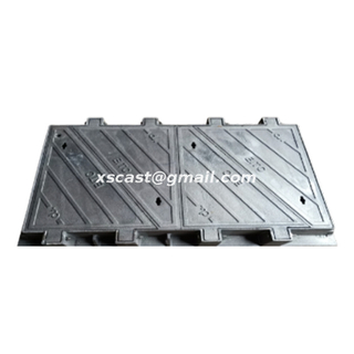 CARRIAGEWAY COVER AND FRAME NO.2- JRC12 ETISALAT AND DU TELECOM MANHOLE COVER